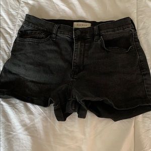 pacsun black shorts